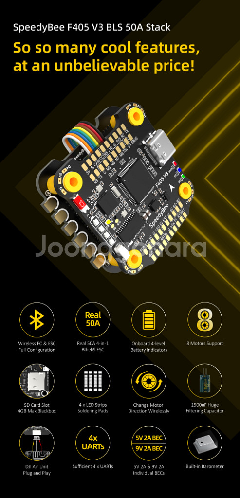 FPV 드론 SpeedyBee F405 V3 BLS 5--2