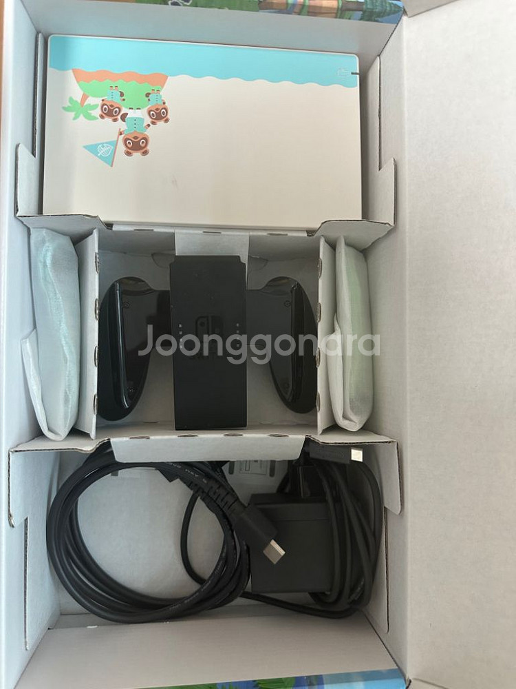 닌텐도 스위치 동숲 에디션 + 포켓몬 스칼렛--1