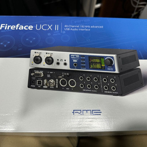 RME fireface UCX2 새상품급 싸게 팝니다!