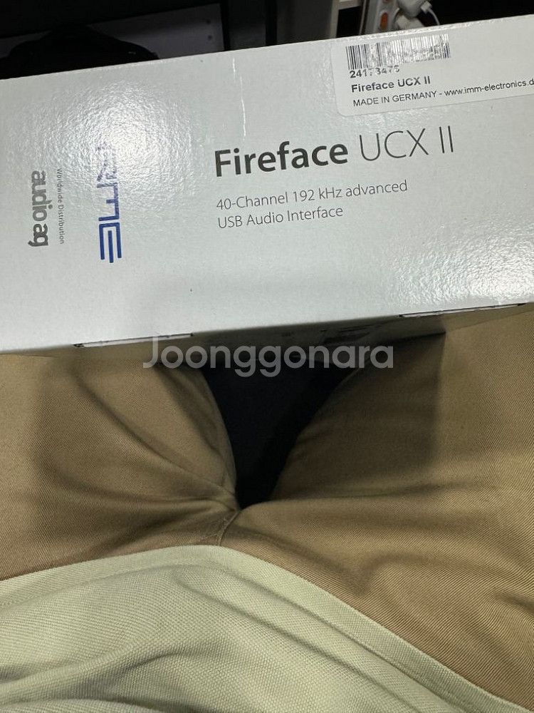 RME fireface UCX2 새상품급 싸게 팝니다!--1