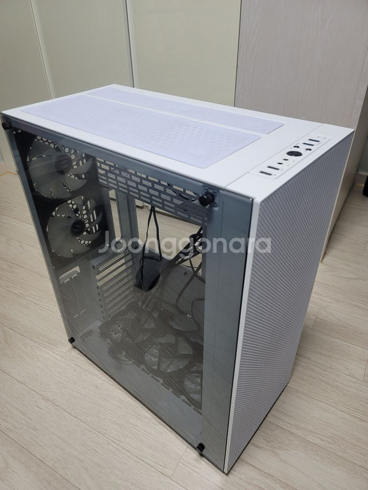 컴퓨터 케이스 3rsys 풍통t800 화이트--0