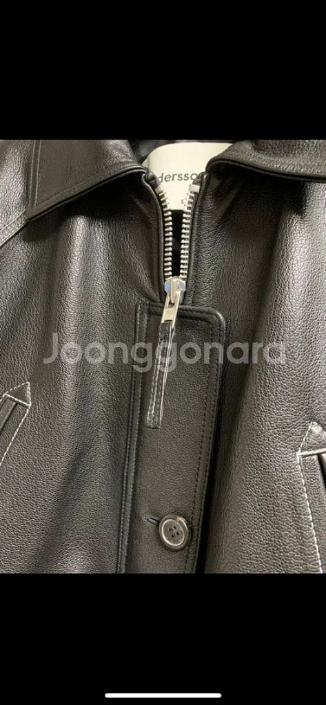 앤더슨벨 포 우먼 레더자켓 고트 가죽 자켓--7