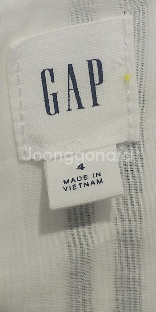 66 새상품 gap 나시 린넨 점프수트--4