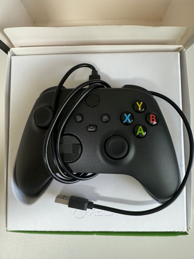 XBOX 컨트롤러 카본 블랙