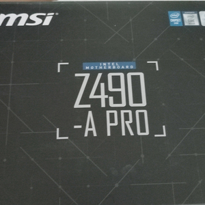 msi z490 a pro + i5 10600kf 일괄