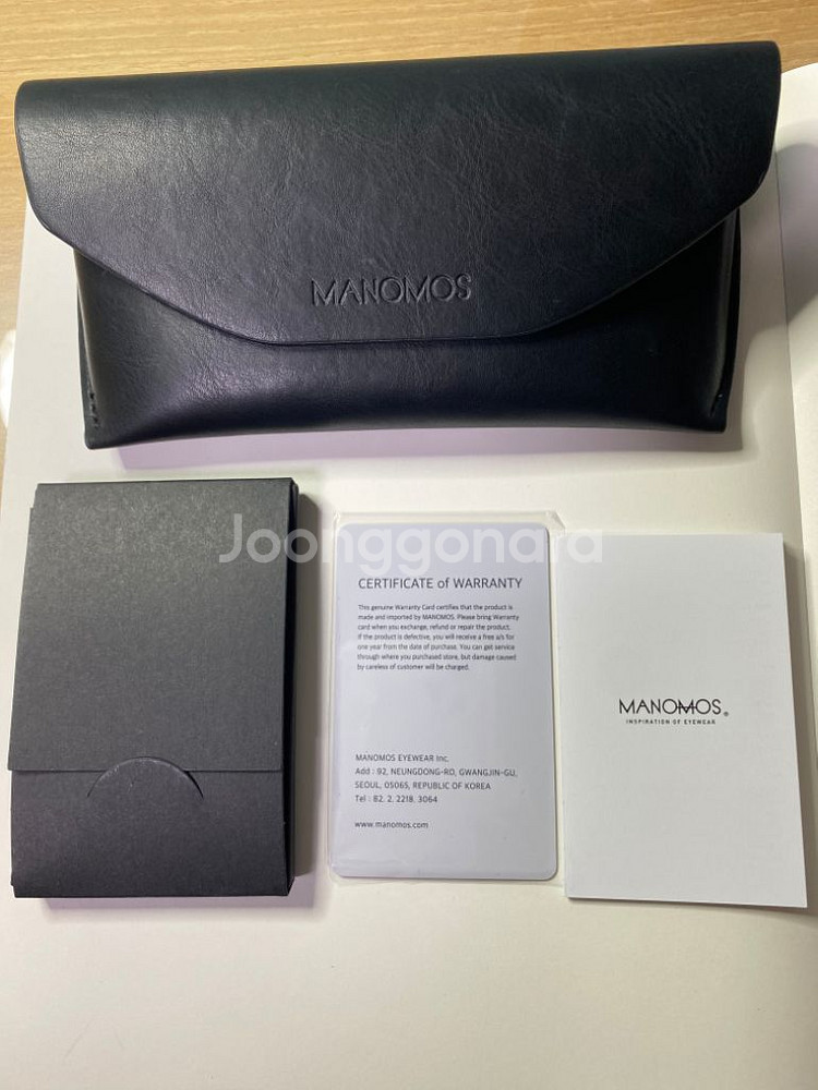 마노모스 토드 금테(이번주에 구매 거의 새 안경입니다)--6