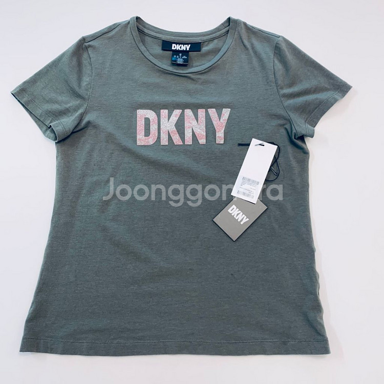 DKNY 로고 티셔츠 XS--1
