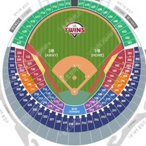목)29일 잠실야구장 LG vs KT 테이블석