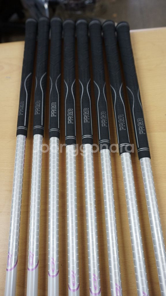 PRGR iD 나브라 여성용 그라파이트 L 8 아이언--4