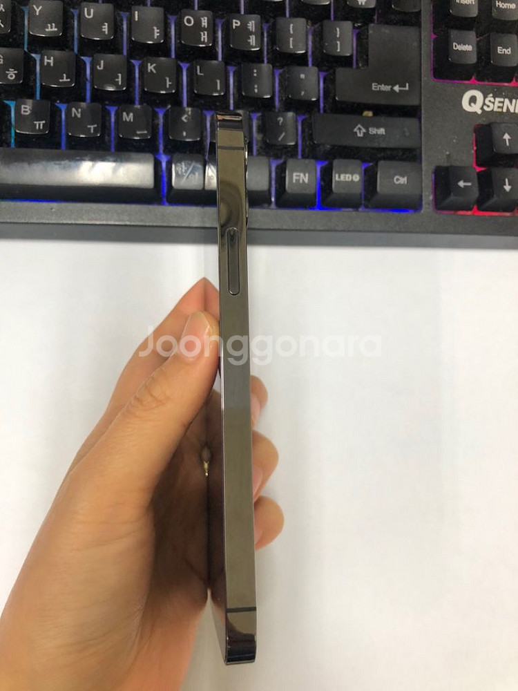 아이폰12프로 그래파이트 특SSS급 128G 선물용--3