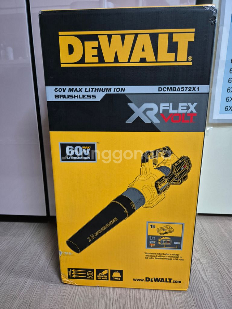 디월트 송풍기(새상품) DCMBA572X1--0