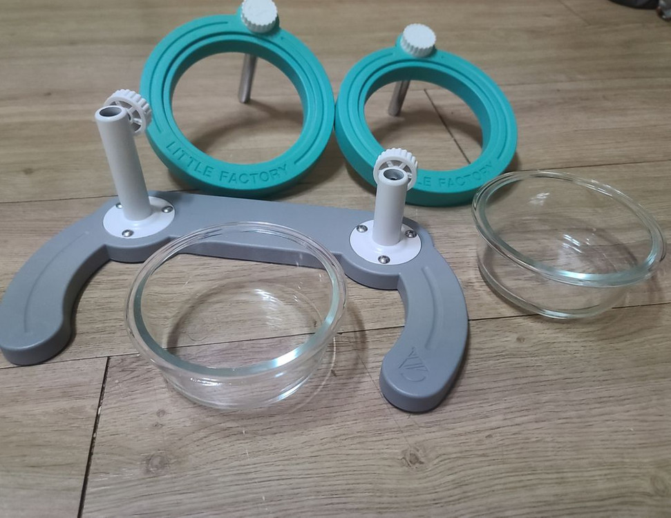 고급 리틀팩토리 반려동물 밥그릇셋트--8