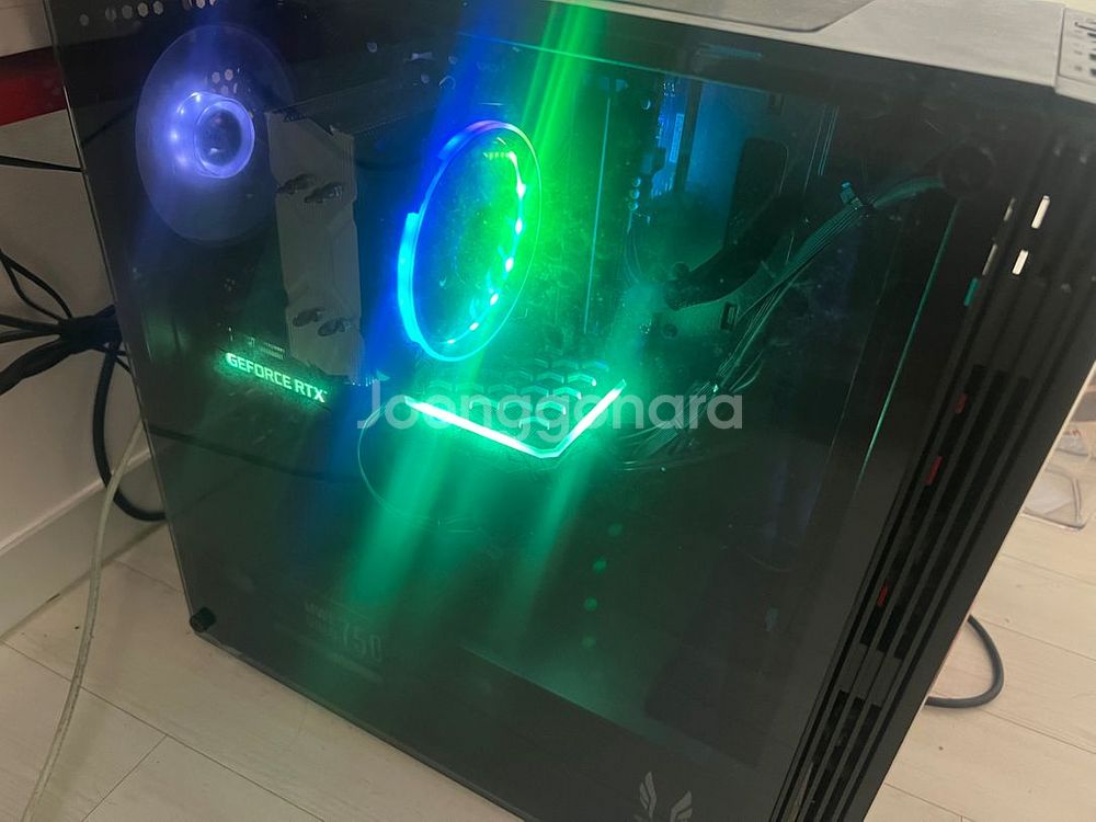 컴퓨터 모니터 rtx3060ti 급처--1