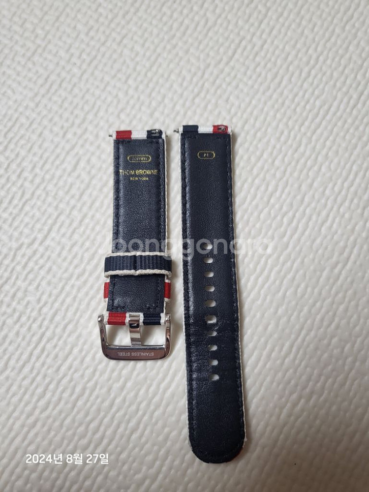 갤럭시워치 톰브라운 에디션 스트랩--2