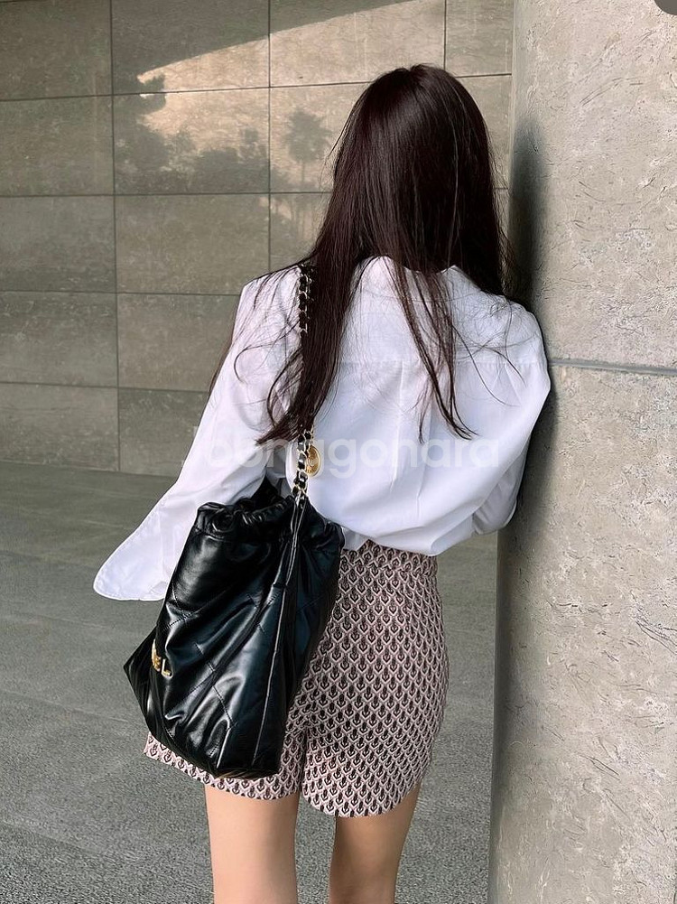 아상블라주 푸치핑크 자카드 쇼츠 S--1