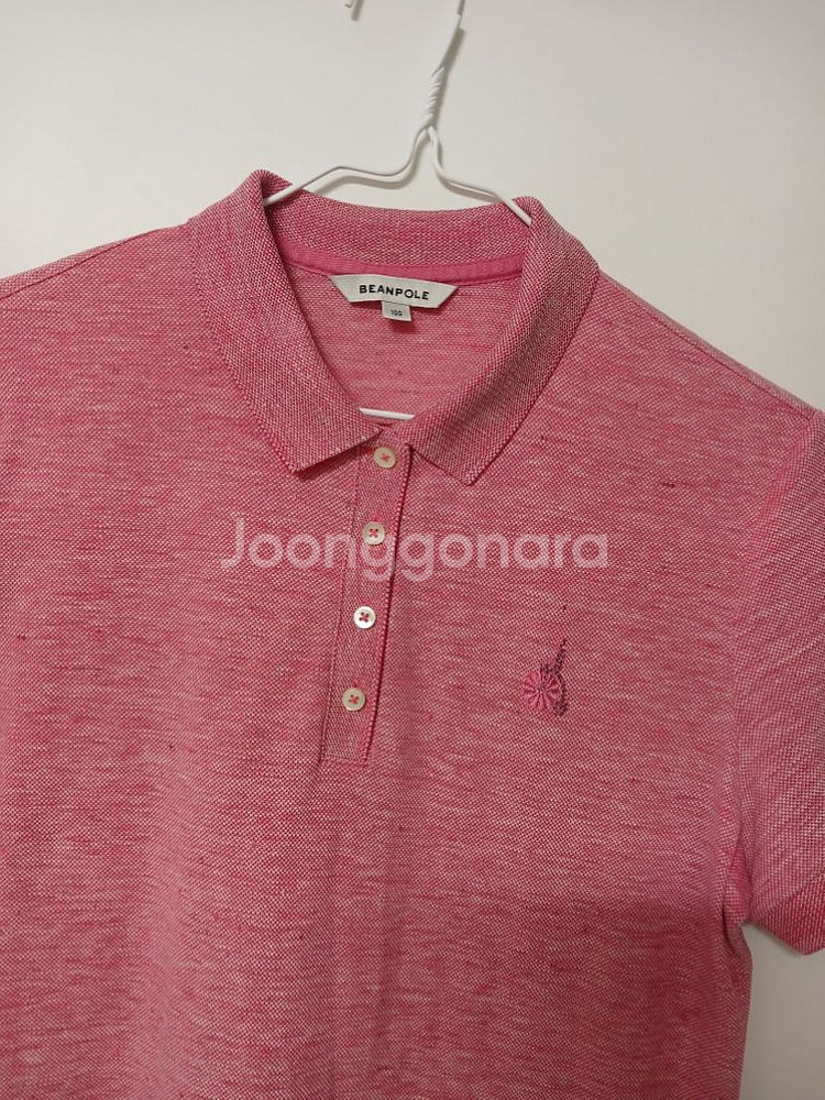 여성 빈폴 린넨 반팔 카라티셔츠 (스판95)--1