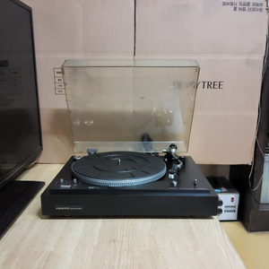 욘코 CP 6000A LP 턴테이블 (오디오 앰프 스피