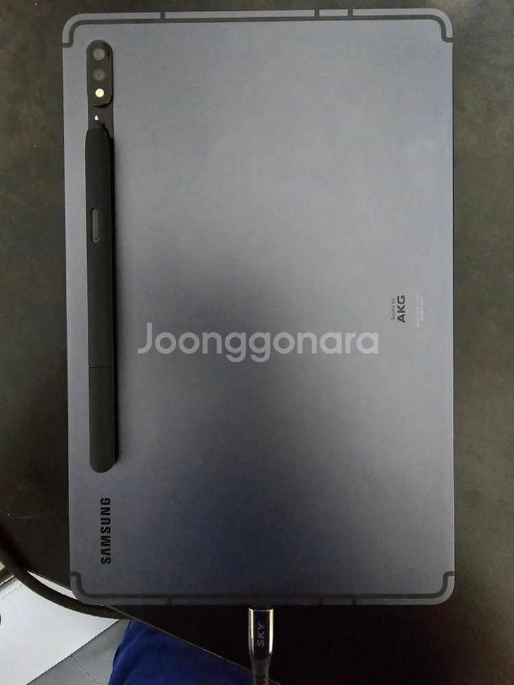 갤럭시 탭s7 LTE.128GB + 키보드북커버 팝니다--2