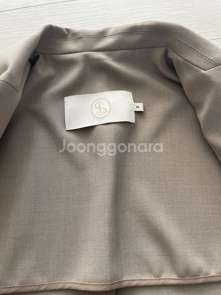 쏭라벨 썸머자켓 모카그레이 M--7