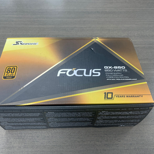 시소닉 NEW FOCUS GX-850 GOLD 풀모듈러