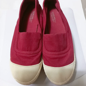 B2국산슬립온1회착용세탁완료통굽운동화245250