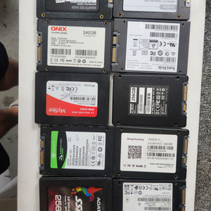 ssd<108>ssd240g-256g 10개묶음