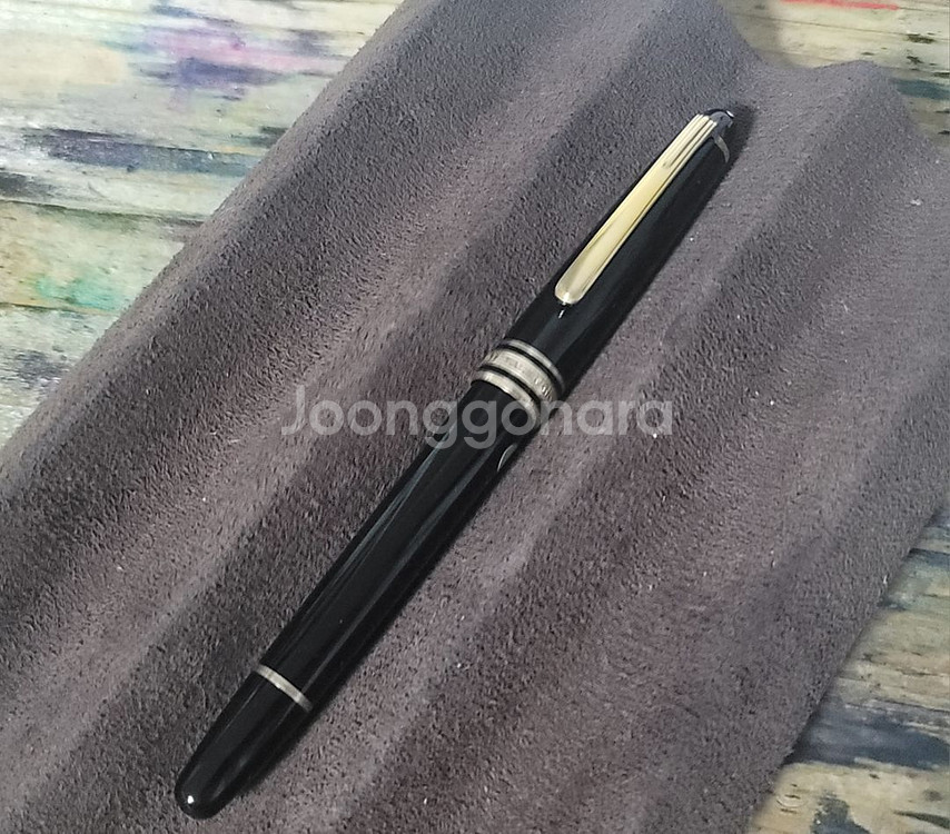 몽블랑 마스터스튁 144 만년필 - 14K 골드 M촉--1