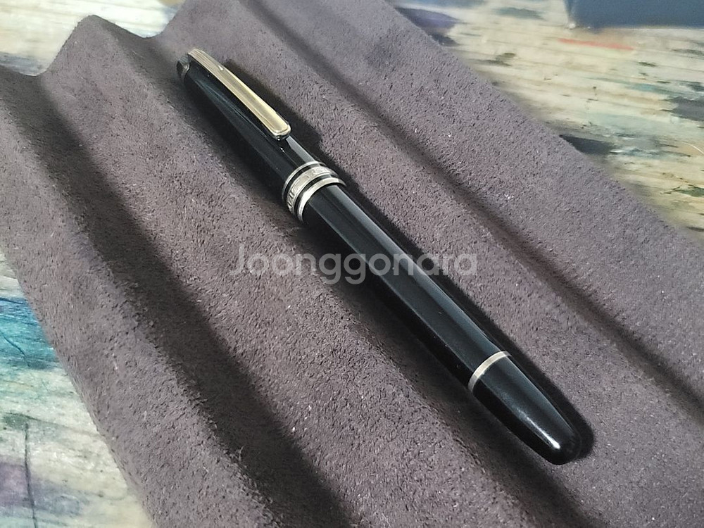 몽블랑 마스터스튁 144 만년필 - 14K 골드 M촉--2