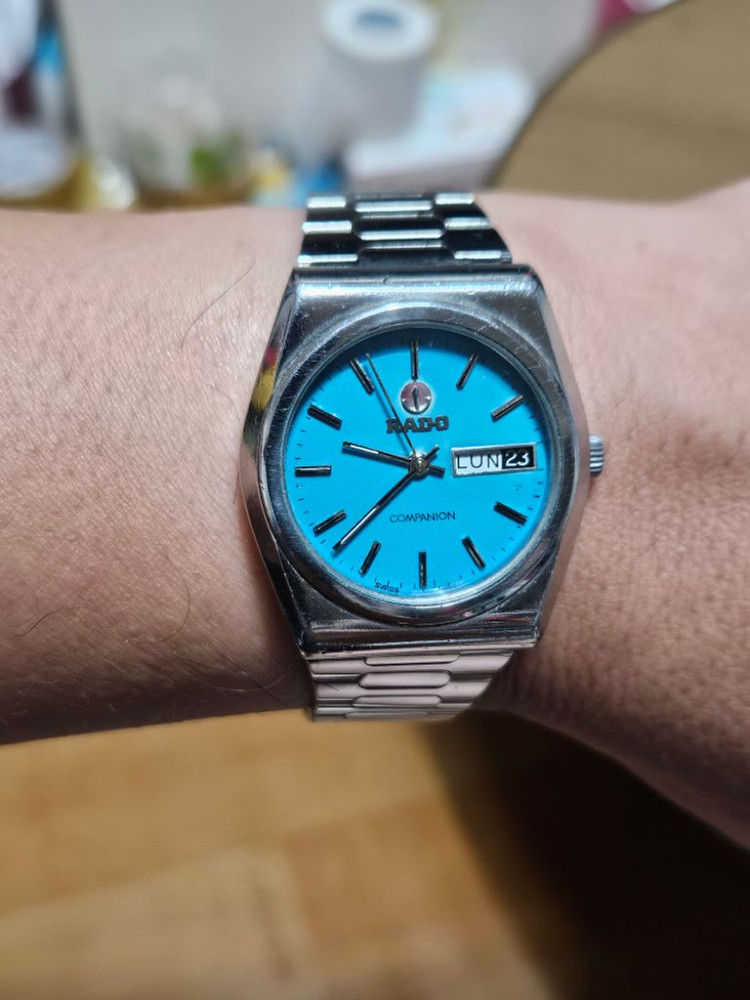 라도 오토메틱 시계 이미지