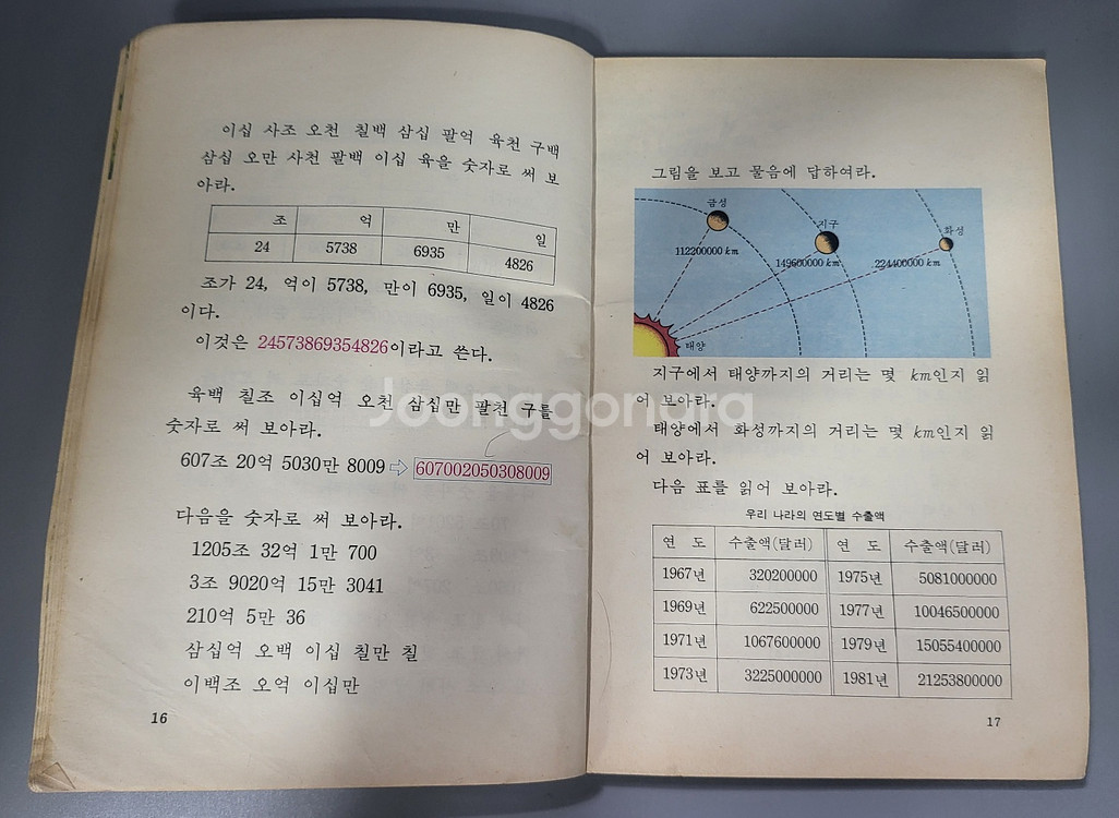 1986년 국민학교 산수 4학년 2학기 교과서 입니다.--3