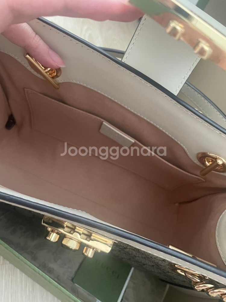 구찌 패드락 고퀄 숄더백 토트백 금장 체인 여성 가방--7