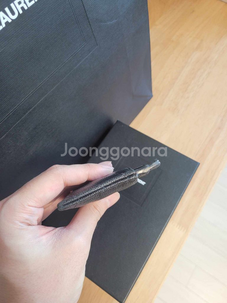 [정품]입생로랑 카드지갑--3