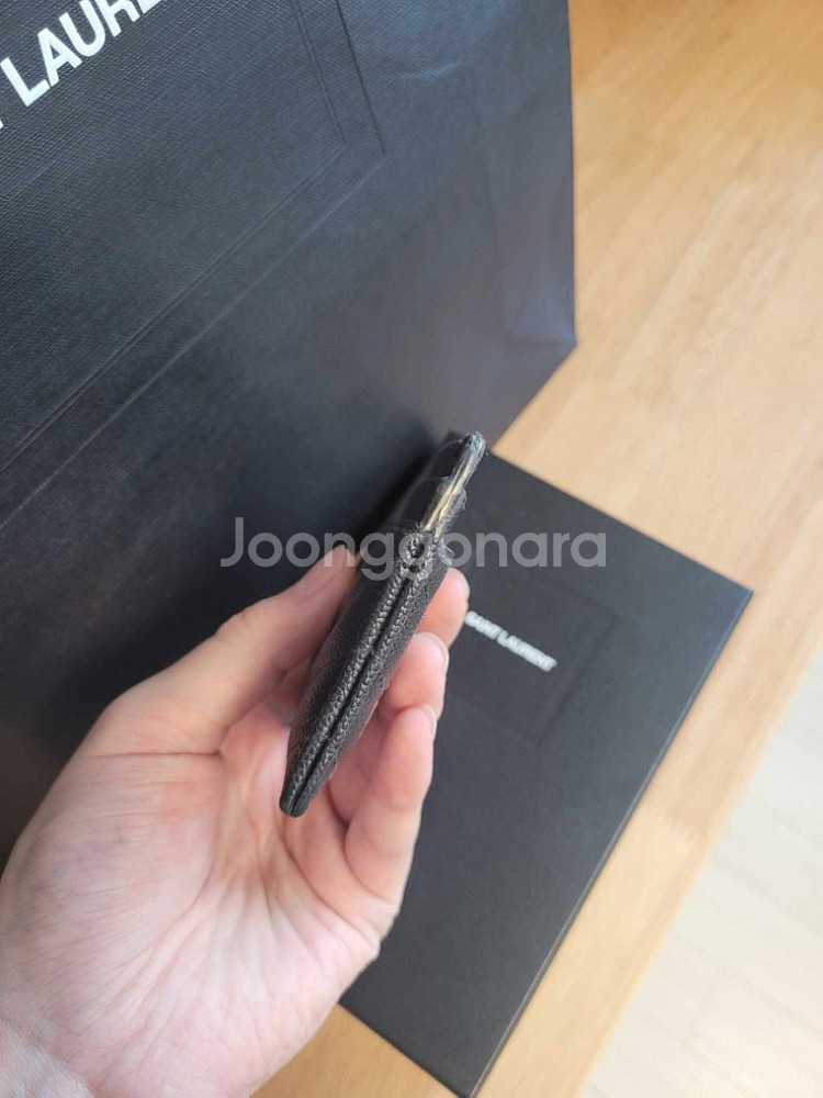 [정품]입생로랑 카드지갑--2