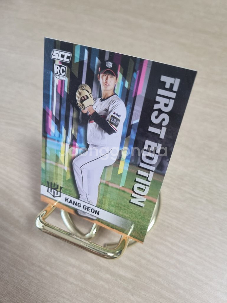 kbo 케이티위즈 강건 루키야구카드--1