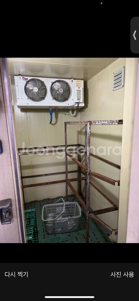 2평 저온창고 판매합니다 (냉동고방 냉장 정상작동)--1