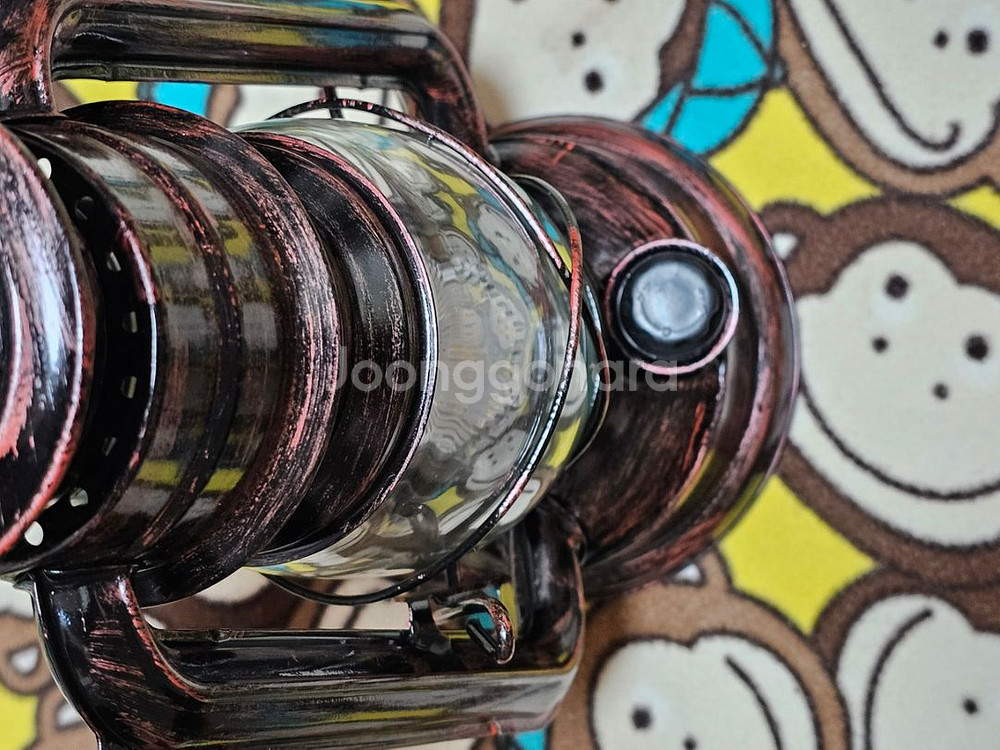 빈티지 감성 디자인 LED 캠핑 랜턴 무드등 수유등--4