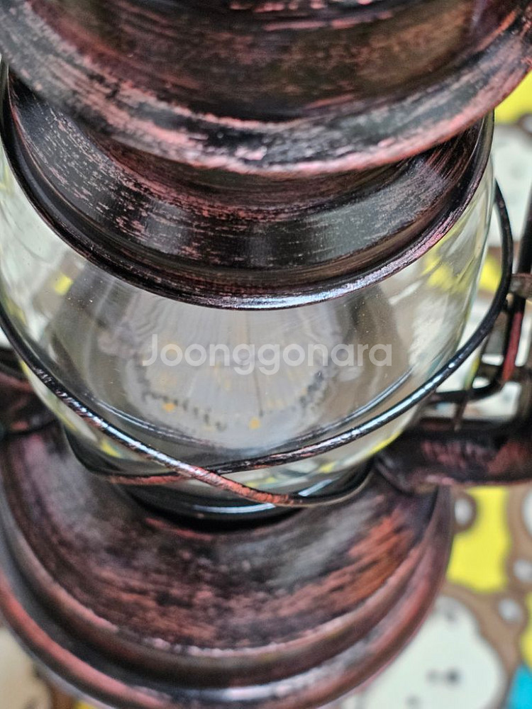 빈티지 감성 디자인 LED 캠핑 랜턴 무드등 수유등--1