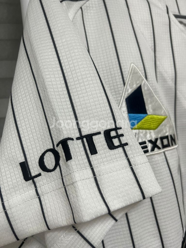 (M) 데상트 지바롯데 마린스 홈 정품 유니폼 와쿠이--6