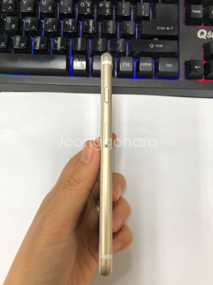 아이폰6S 골드 액정SS급 64GB 배터리성능100%--6