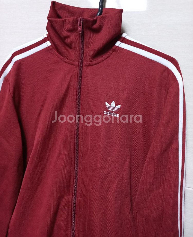아디다스 베켄바우어 대장급 버건디 트랙탑 져지집업90--1