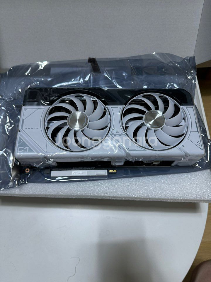 asus dual 지포스4070 화이트 팝니다--1