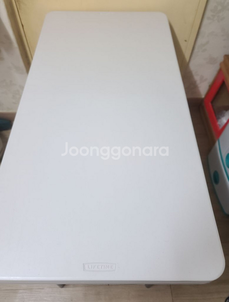 라이프 타임 야외.실내 접이식 중고테이블--8
