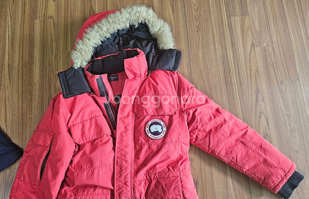 데상트 점퍼 파카 패딩 마인드브릿지코트 팝니다--4