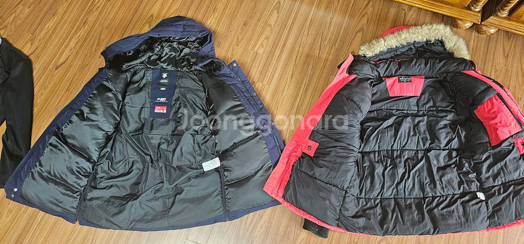 데상트 점퍼 파카 패딩 마인드브릿지코트 팝니다--5