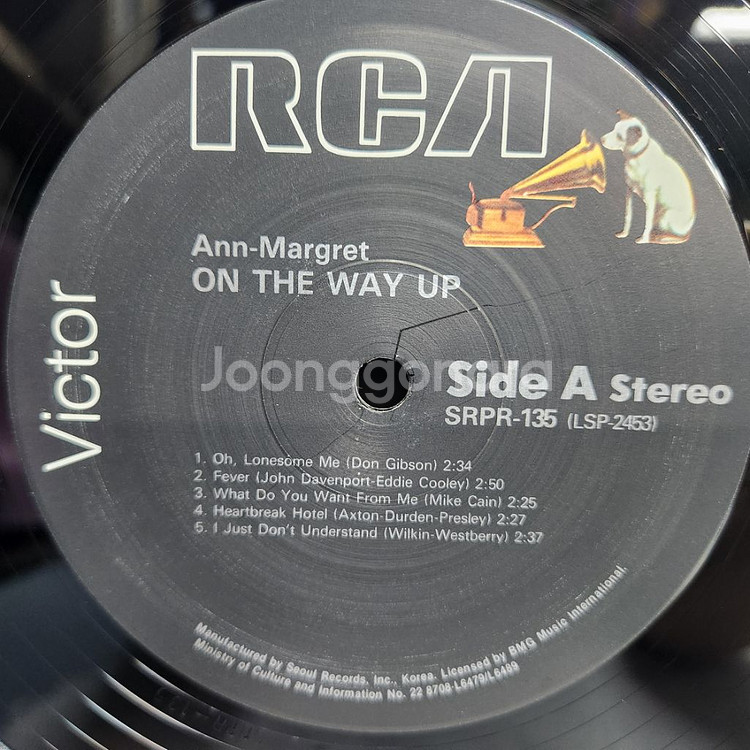 앤 마가렛 ANN MARGRET LP--7