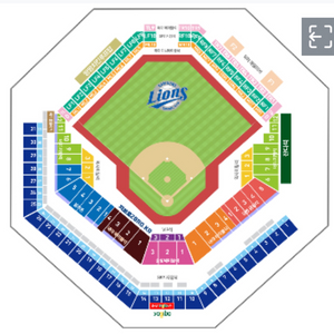 판매중) 9월 1일 (일) 삼성 vs 기아 잔디석 1매