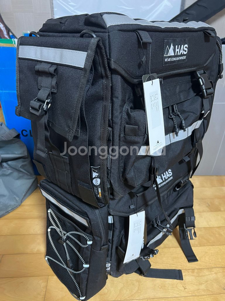 HAS 하스이큅먼트 오버랜더 사이드백 세트 (미사용품)--1