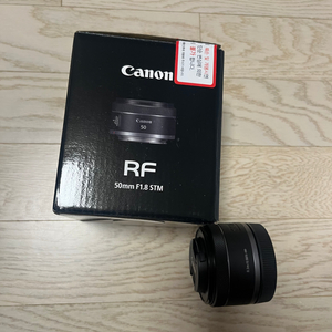 캐논 Rf50mm f1.8 stm 판매합니다