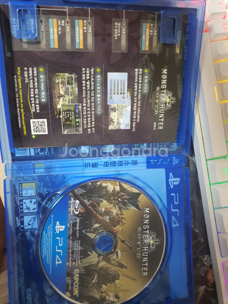 급처) ps4 몬스터헌터 월드--2