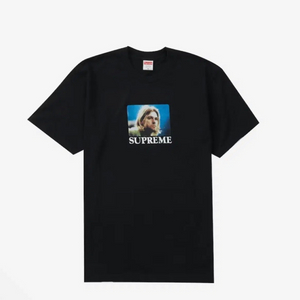 SUPREME x 커트 코베인 반팔 블랙 (XL)